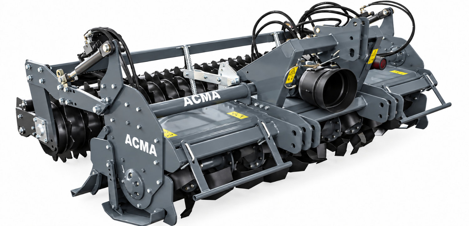 FIXED ROTOVATORS ZME FROM 60-90 HP